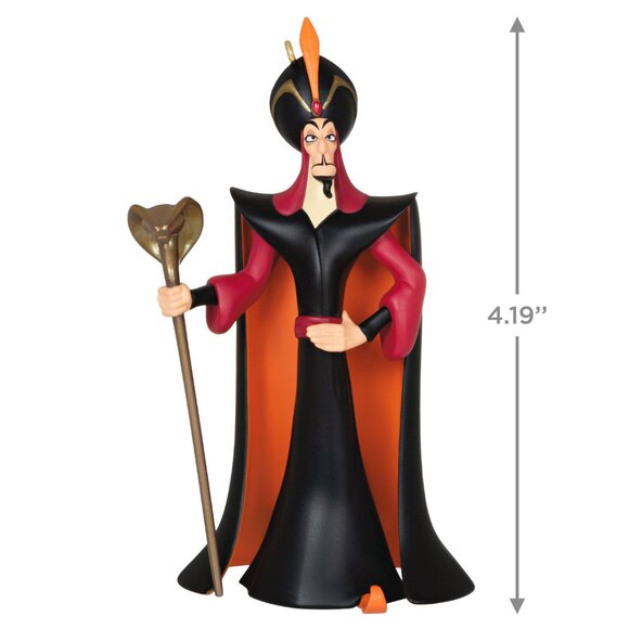 New! Disney Aladdin Villain Hallmark Keepsake Ornament 2023 Jafar - Picture 3 of 5